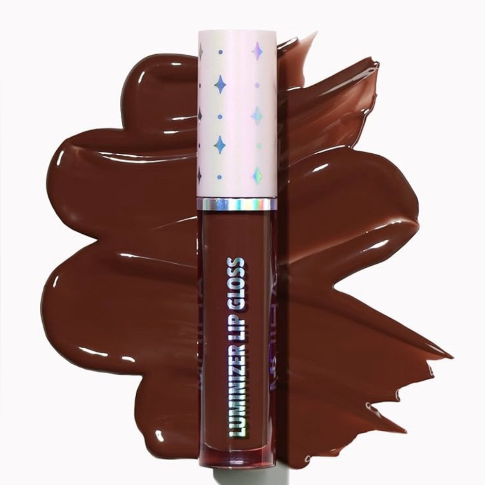 Luminizer Lip Gloss - Rich Brown-Flashy